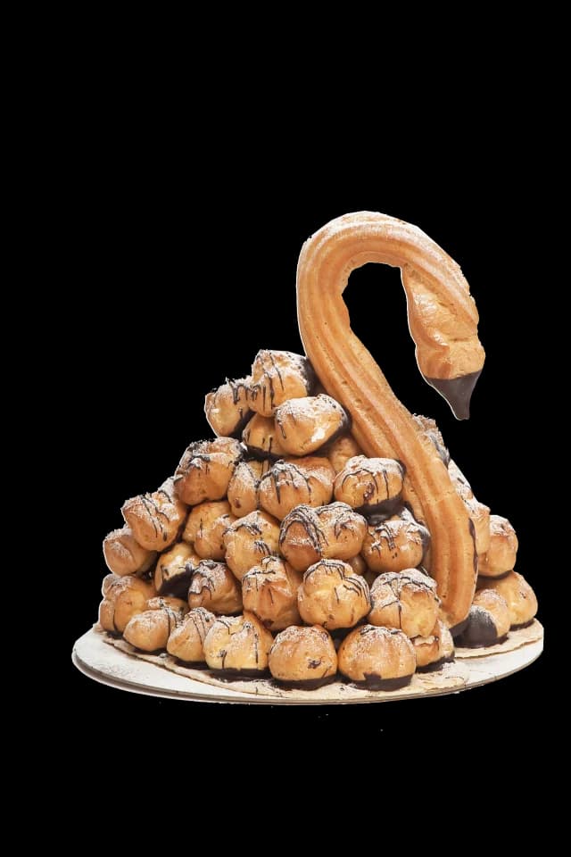 Choux/Meringue Pastry Swan
