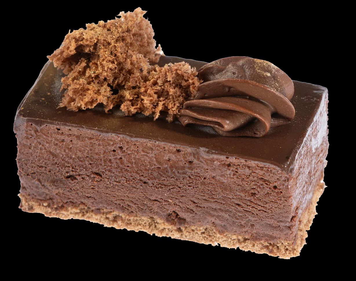Choco Flower Whisky Slice