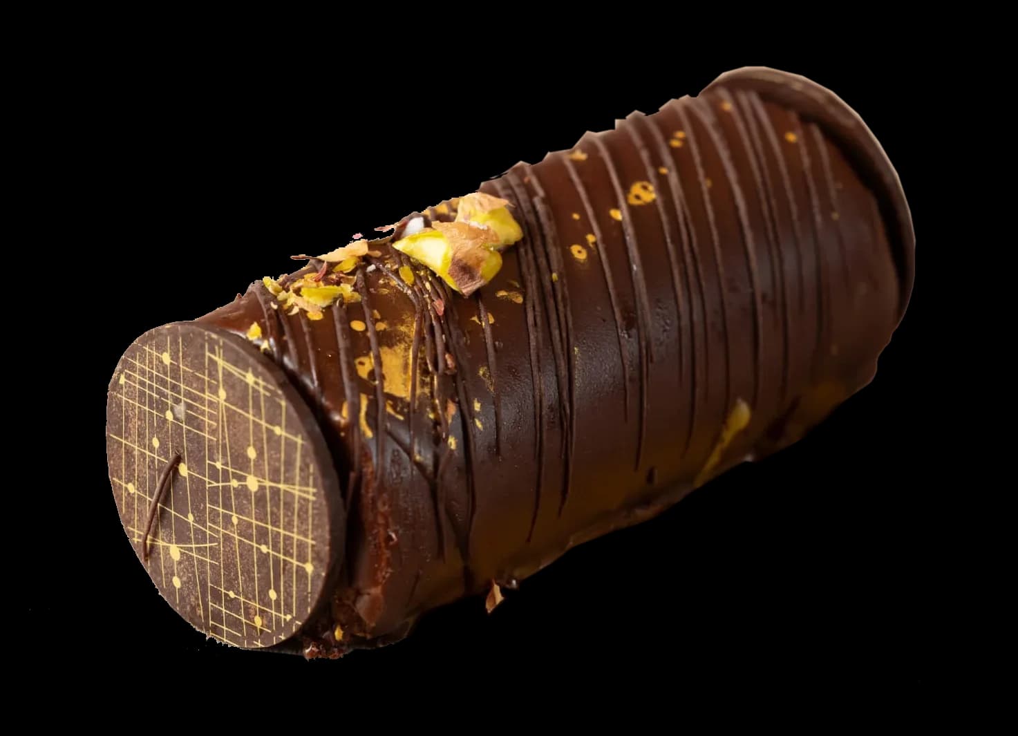 Dubai Chocolate Log