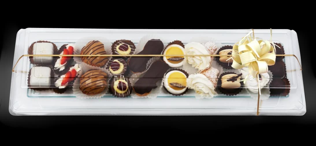 Glass Oblong Platter