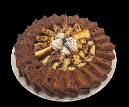 Round Sponge Platter