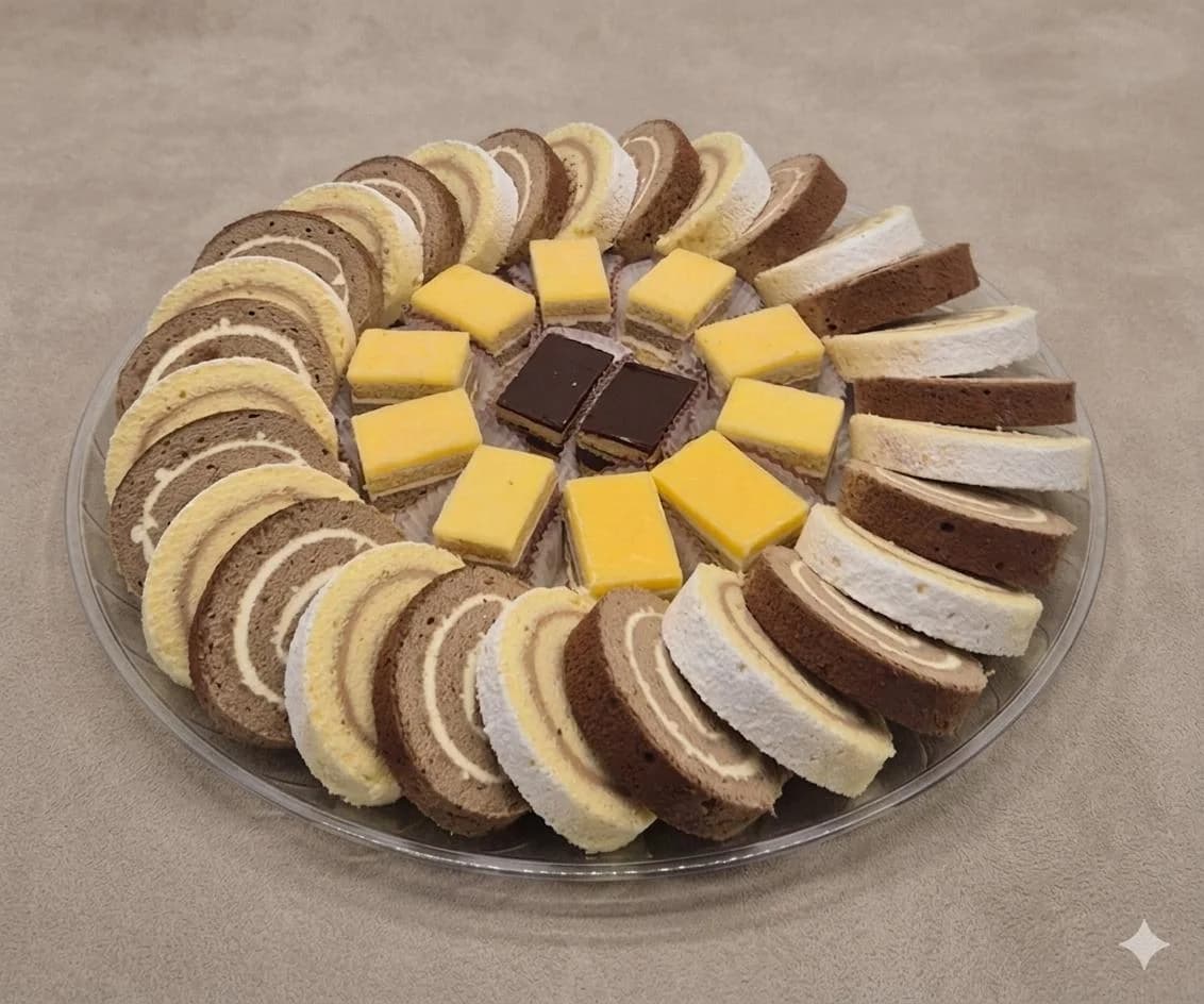 Round Sponge Platter