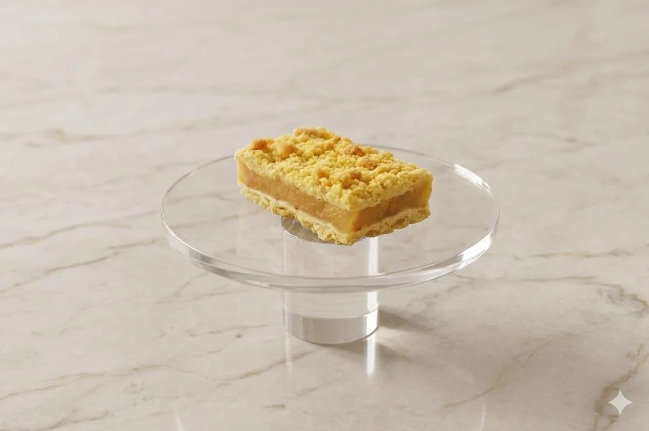 Apple Crumble Slice