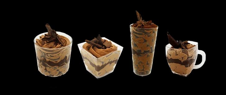 Mousse Cup, Chocolate or Coffee