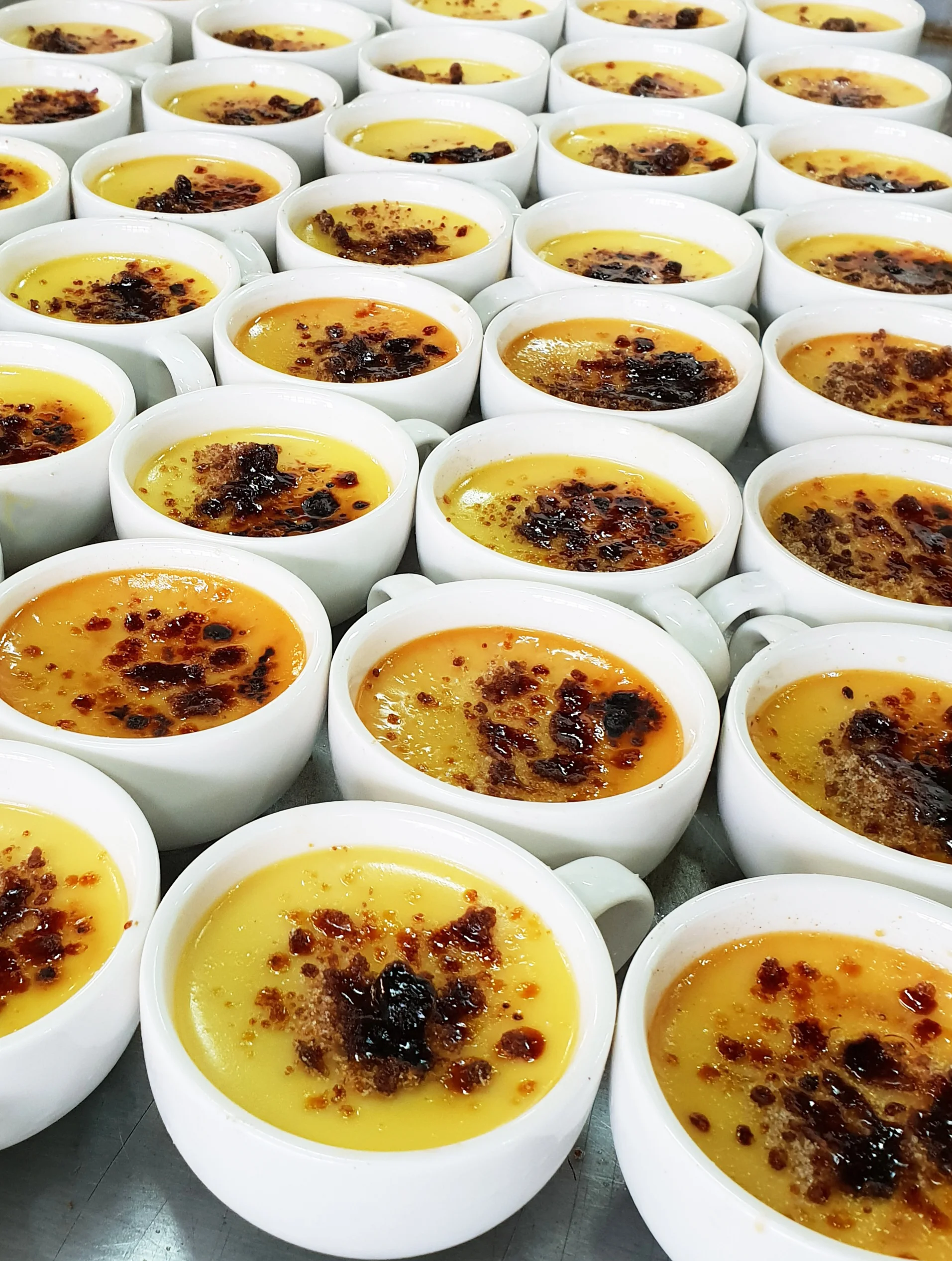 Crème brûlée caterings